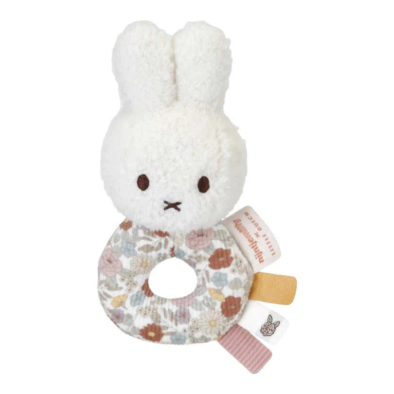 LITTLE DUTCH x MIFFY Vintage Flowers Rattle