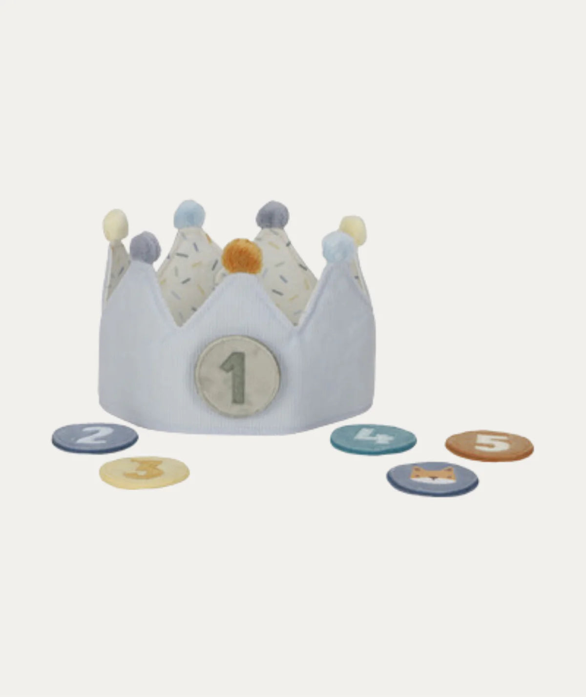 Little Dutch Birthday Crown with Numbers - Blue