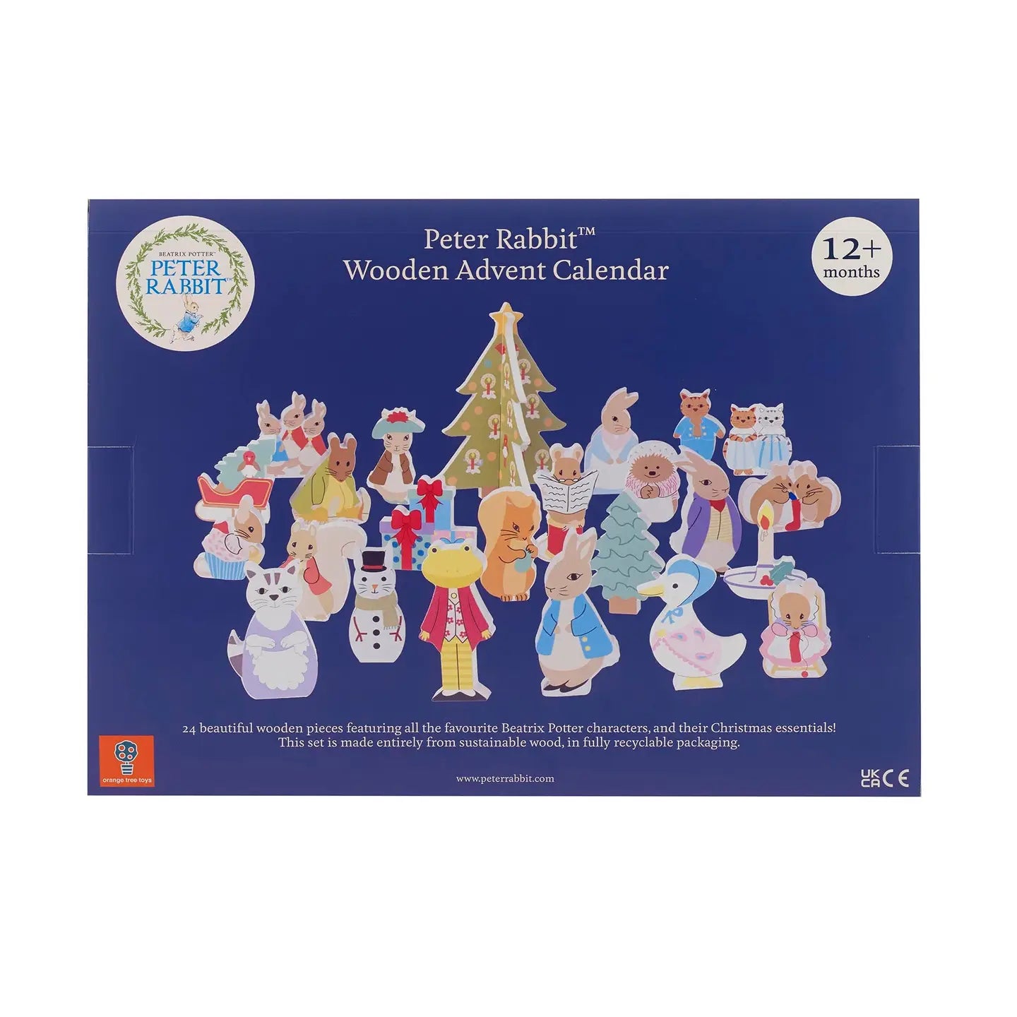 Peter Rabbit™ Wooden Advent Calendar