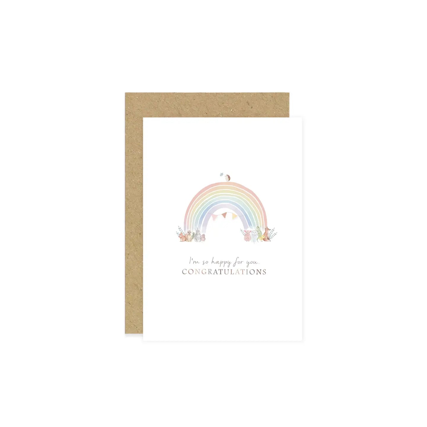 Rainbow Baby Card | New Baby Cards | New Parents Card