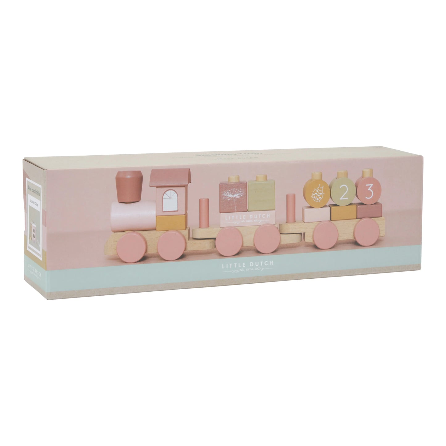 Little Dutch Wooden Stacking Train - Wild Flowers