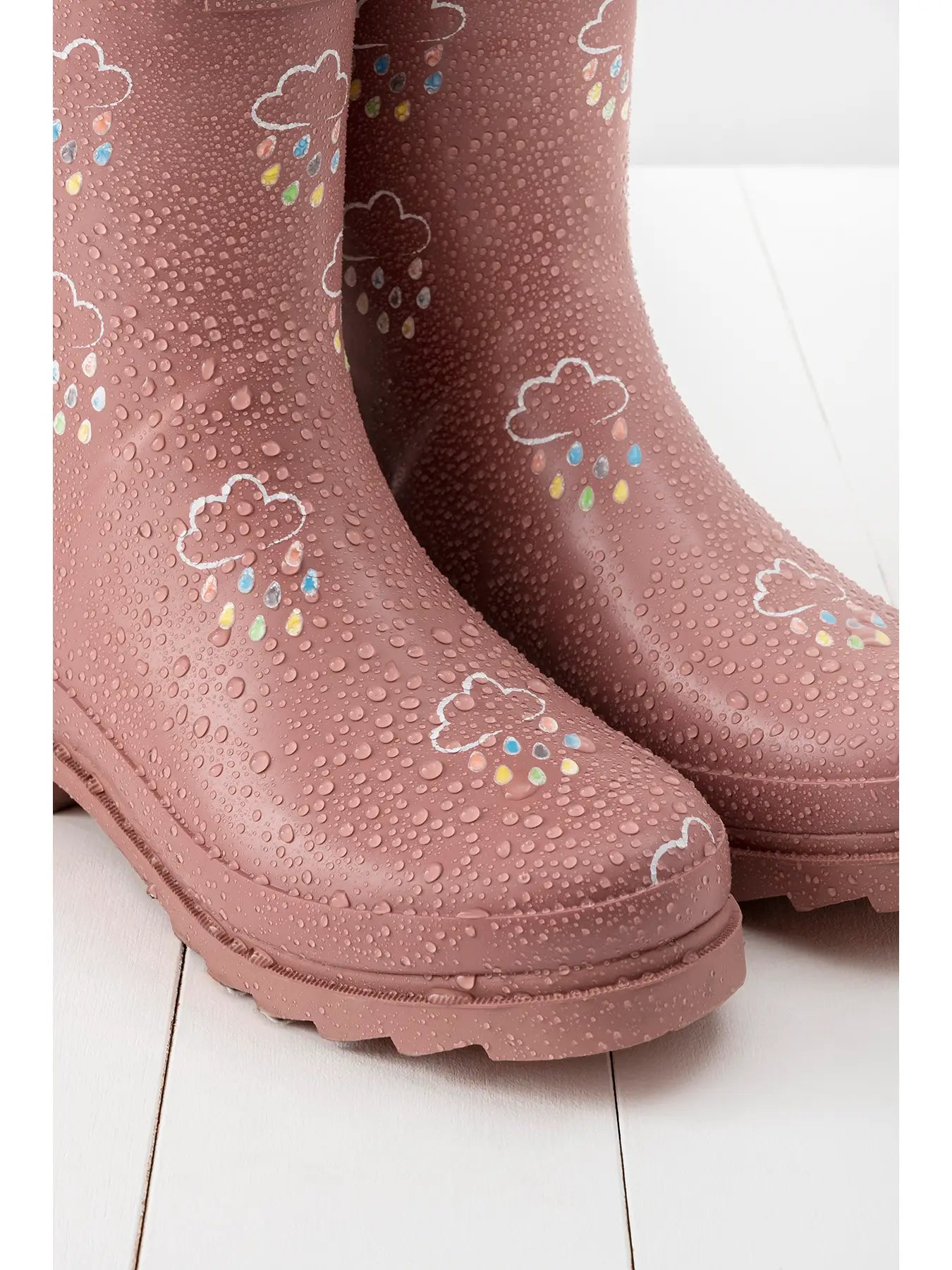 GRASS & AIR Rose Adult Colour-Changing Winter Wellies