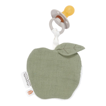 Little Dutch Pacifier Cloth Muslin - Apple Olive