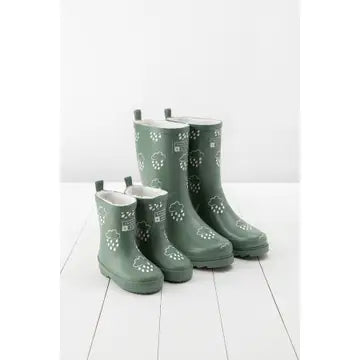 Khaki Adult Colour-Changing Winter Wellies