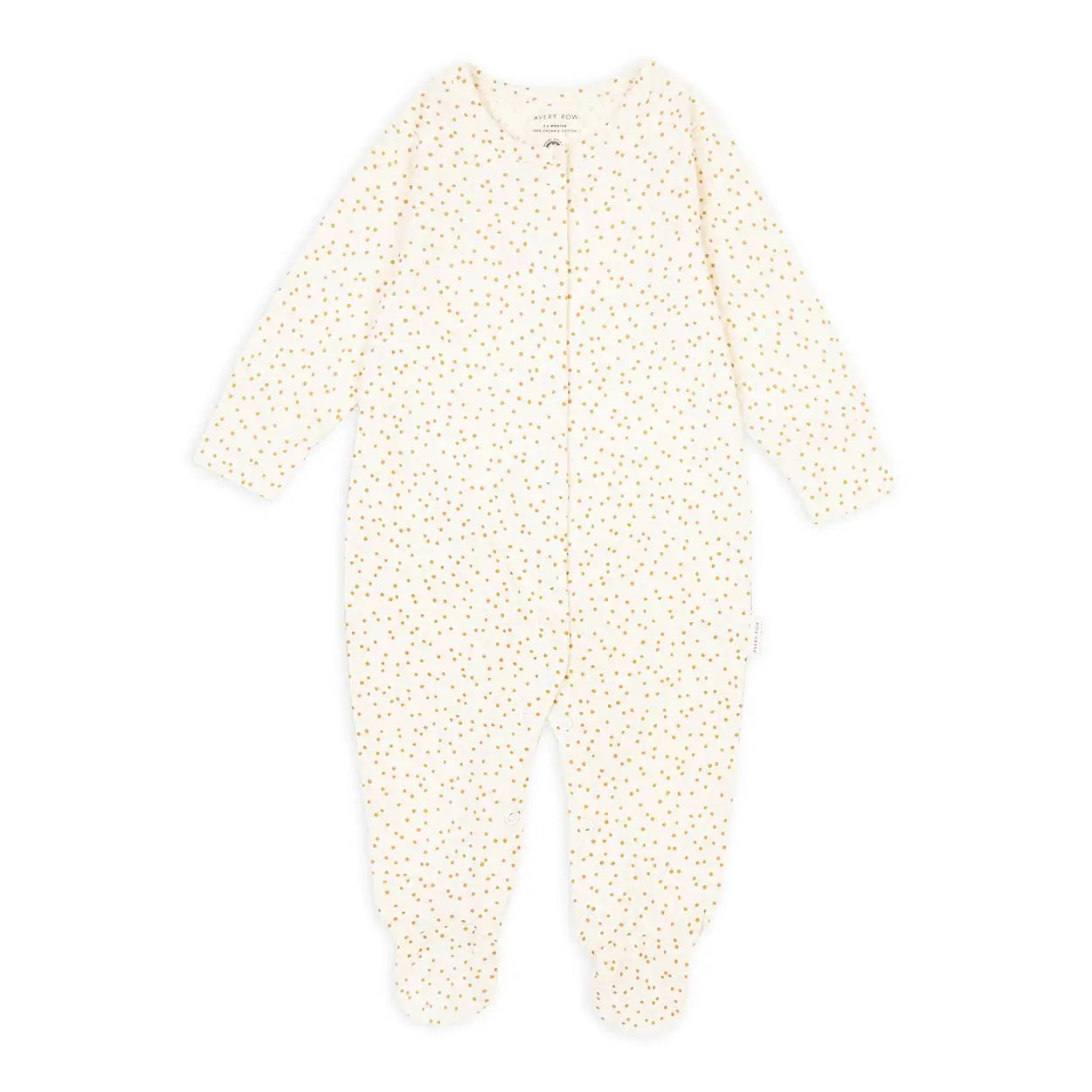 Avery Row Printed Jersey Sleepsuit - Daisy Meadow