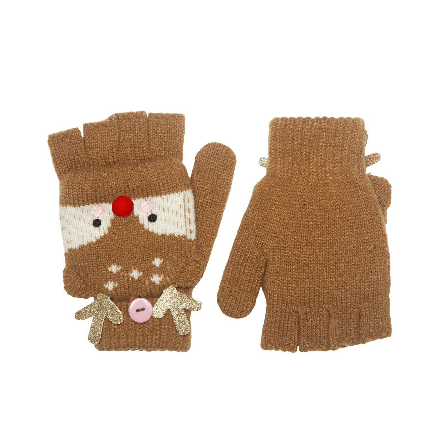 Rockahula Kids Little Reindeer Knitted Gloves 3-6 Years