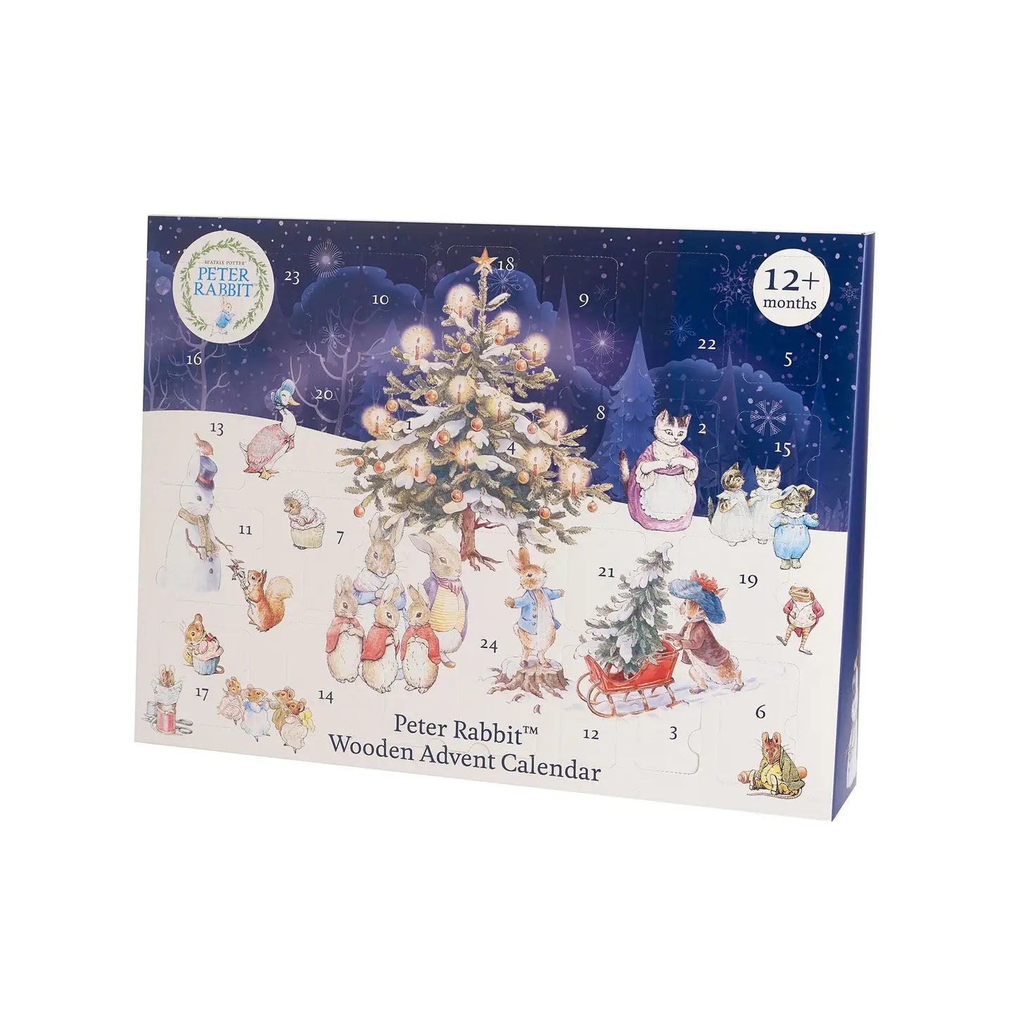 Peter Rabbit™ Wooden Advent Calendar