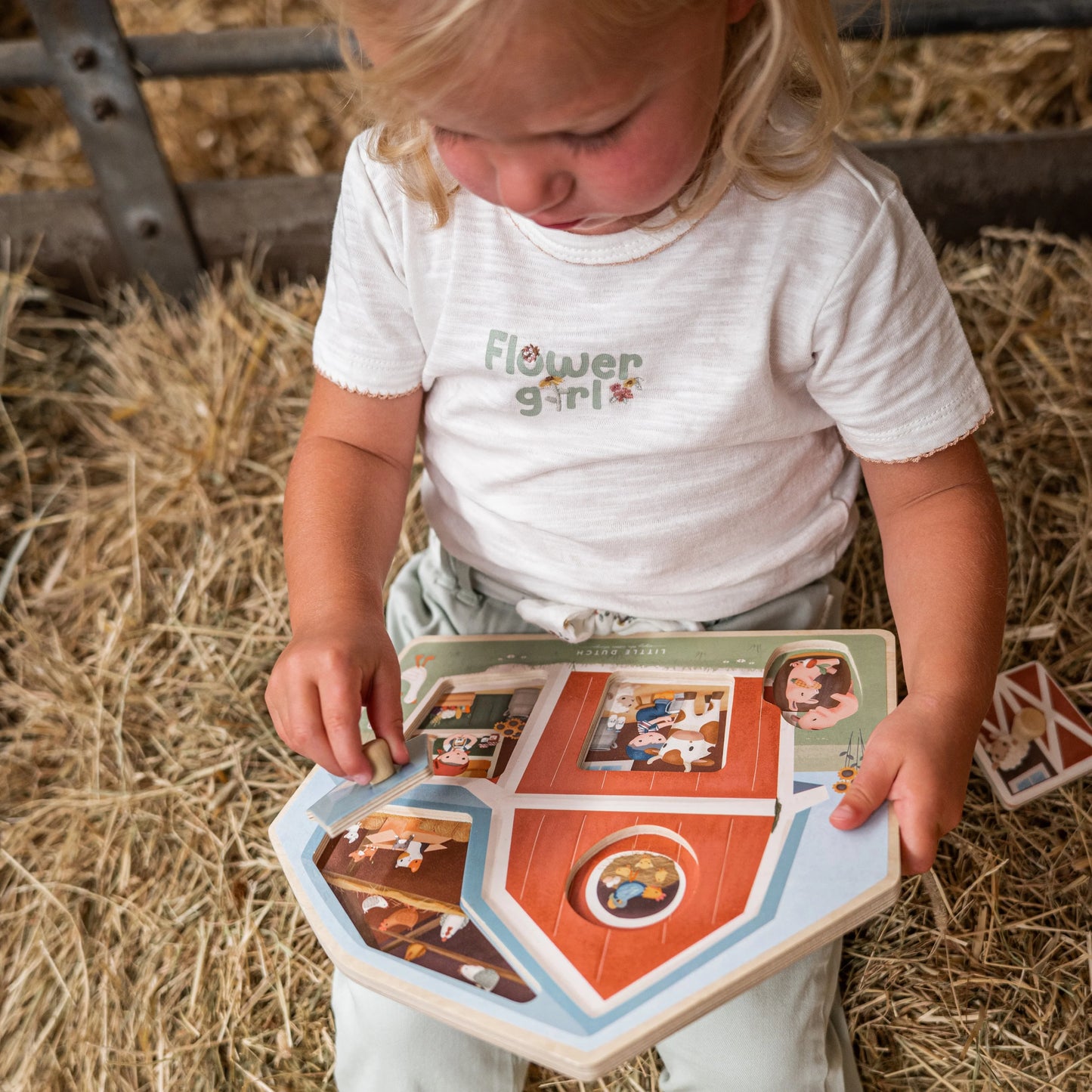 Little Dutch Wooden Puzzle - Little Farm