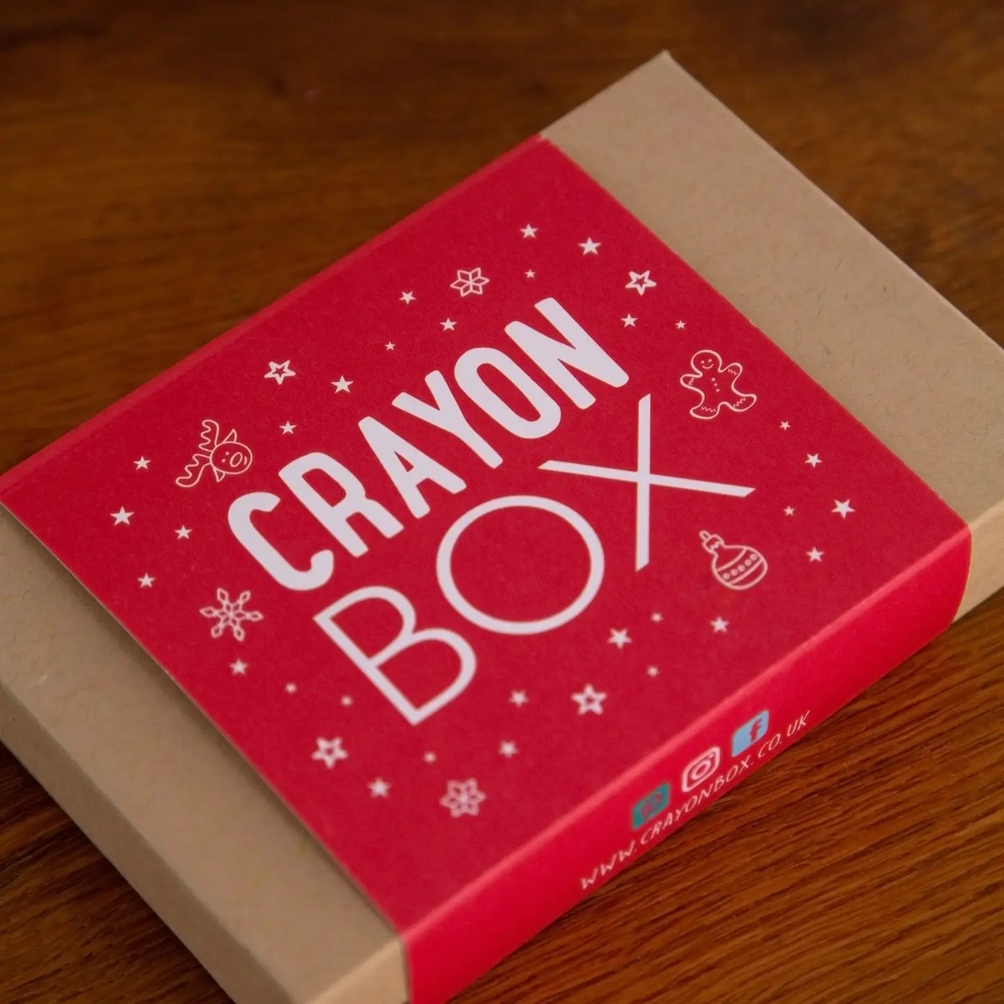 Crayon Box Father Christmas/Santa Crayons