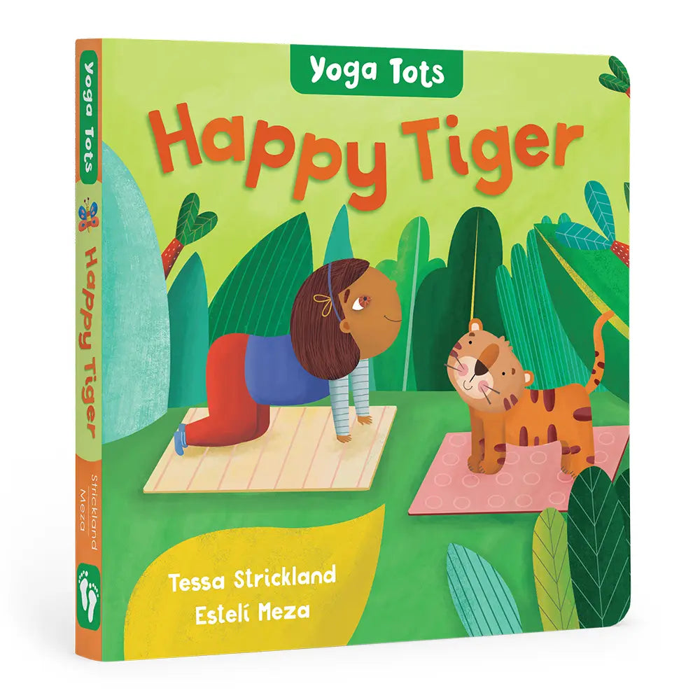 Yoga Tots: Happy Tiger - Children's Book