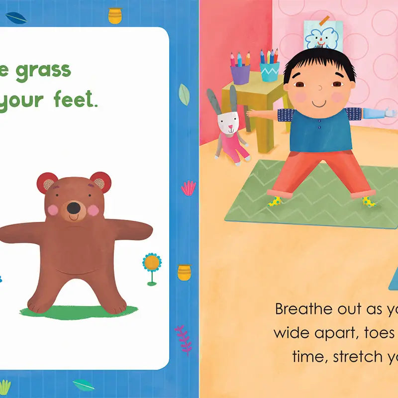 Yoga Tots: Brave Bear - Children's Book