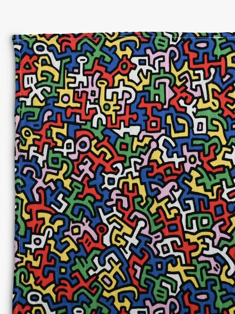 Etta Loves Keith Haring GOTS Organic Cotton Brazil Baby Comforter