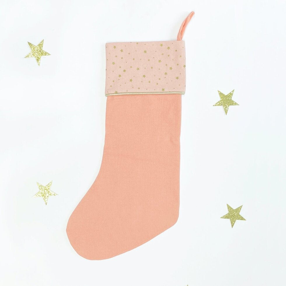 Rockahula Kids Starry Christmas Stocking Coral