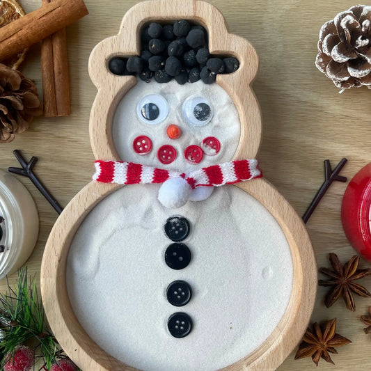 Little Munchkins Snowman Sensory Tray