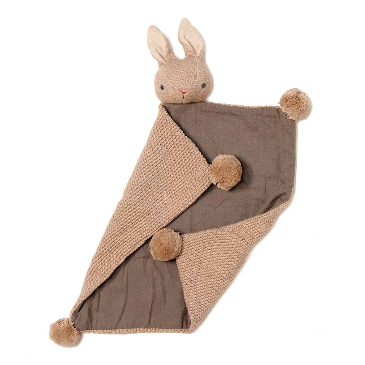 Threadbare Design UK Baby Threads Bunny Taupe Gift Set