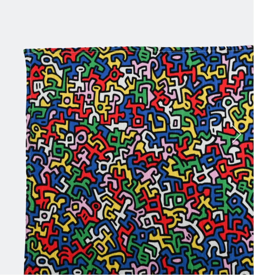 ETTA LOVES X KEITH HARING - 2 Pack Muslin Squares