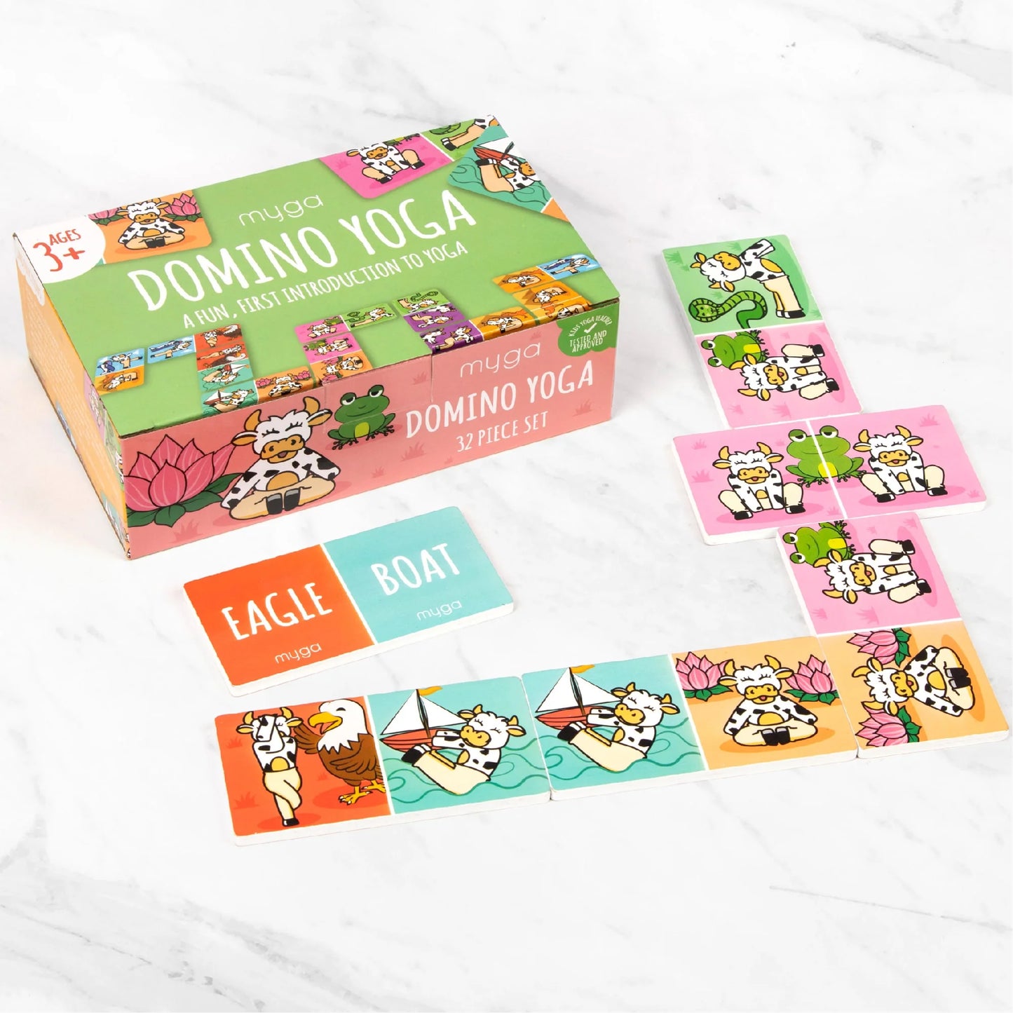 Kids Yoga Domino Game