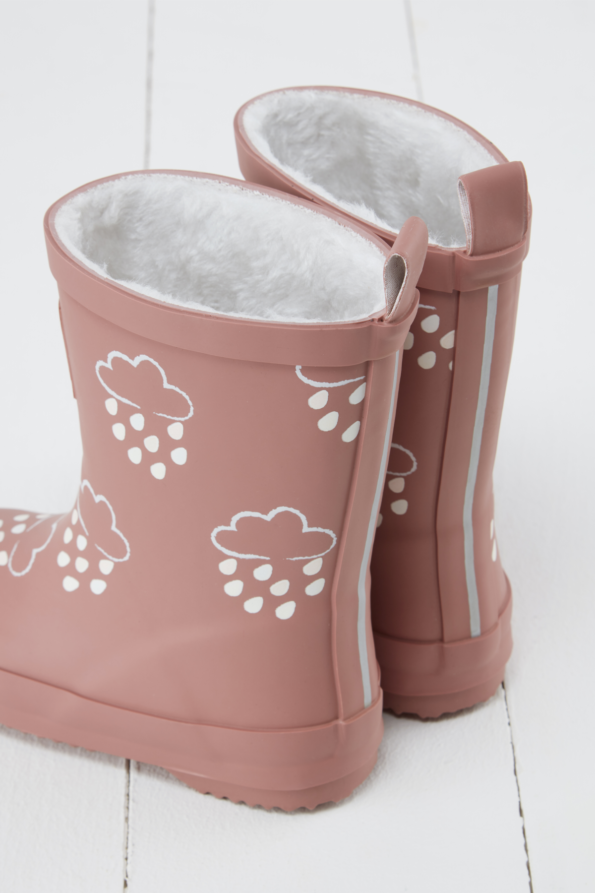 GRASS & AIR Colour Changing Wellies - Rose